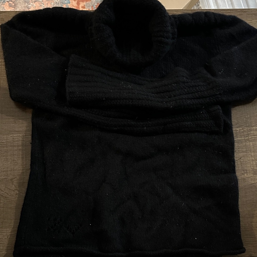 Zadig & Voltaire Black Turtleneck Sweater